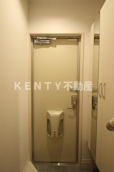 玄関　ゆったりとした玄関です