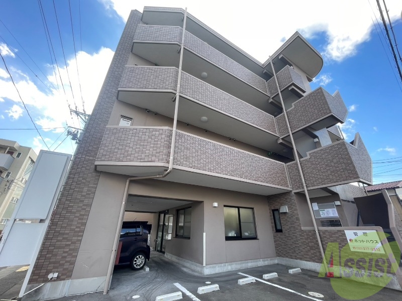 建物外観　仙台市泉区南光台４丁目「サンシャインステージ壱番館」