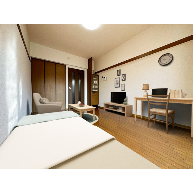 居室・リビング　イメージです。家具家電は付きません。