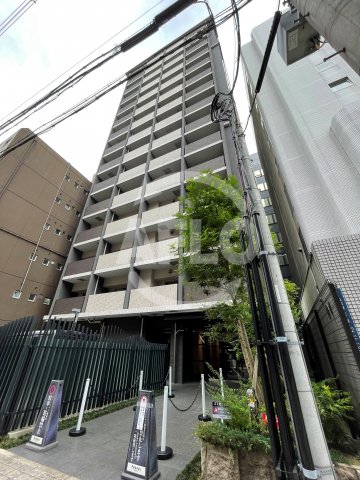 建物外観　パークアクシス心斎橋　存在感のある外観