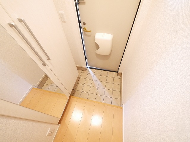 玄関　ゆったりとした玄関です