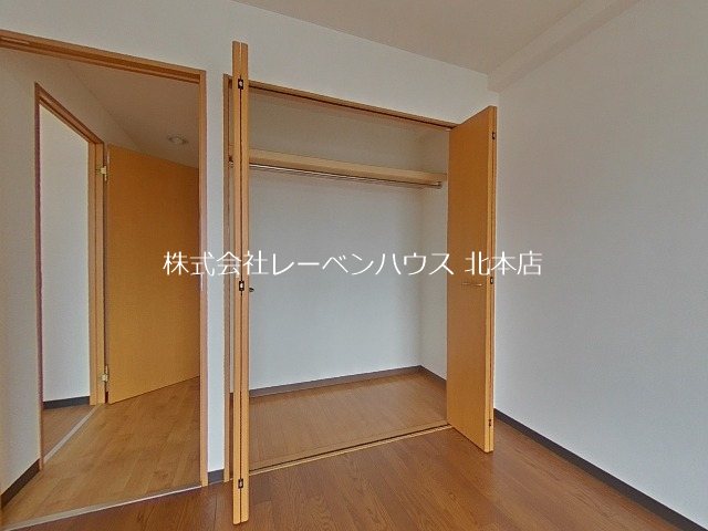 収納　これからクリーニング入ります