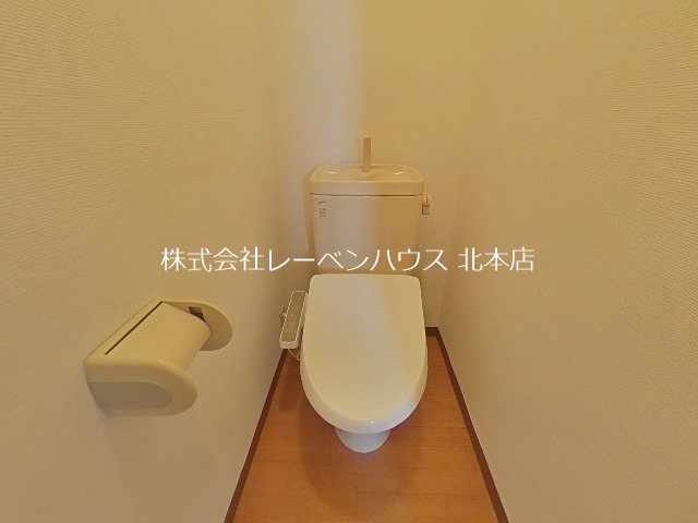 トイレ　これからクリーニング入ります