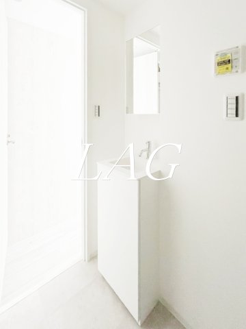 洗面設備　洗面台です。※同一仕様です。