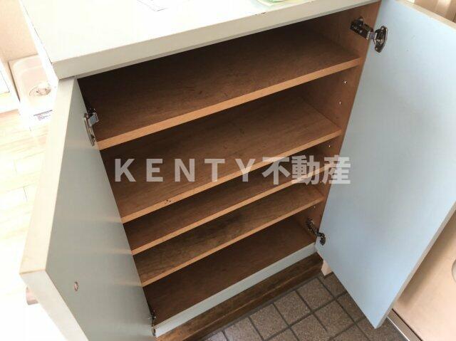 収納　収納スペース豊富です