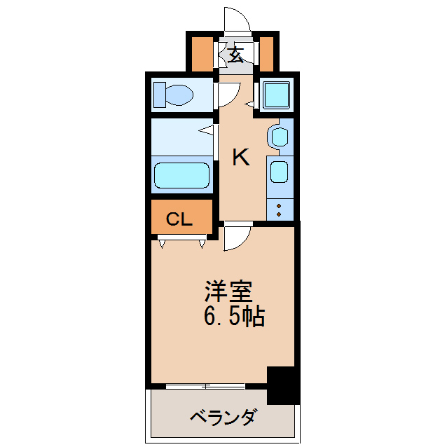 プレサンス新栄デコールの間取り写真