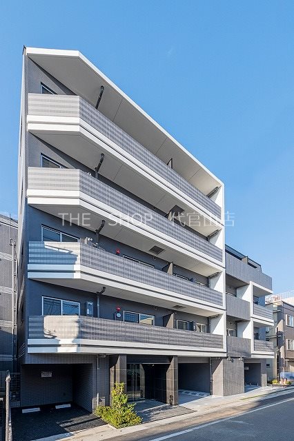建物外観　インターネット使用料無料の分譲賃貸マンション！