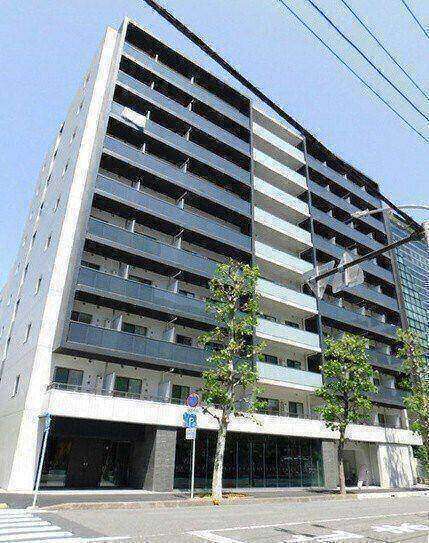 建物外観　外観タイル張りです