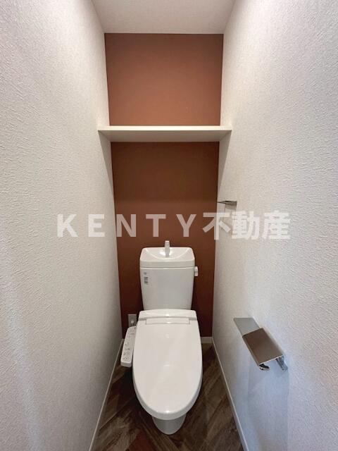 トイレ　ゆったりとした空間のトイレです