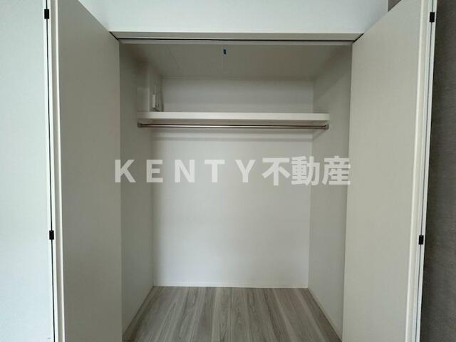 収納　十分な収納スペースがあります