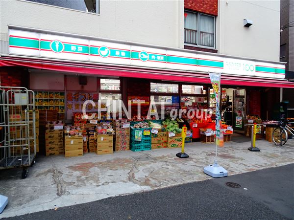 コンビニ　ローソンストア100 LS中野南台店（コンビニ）まで330m