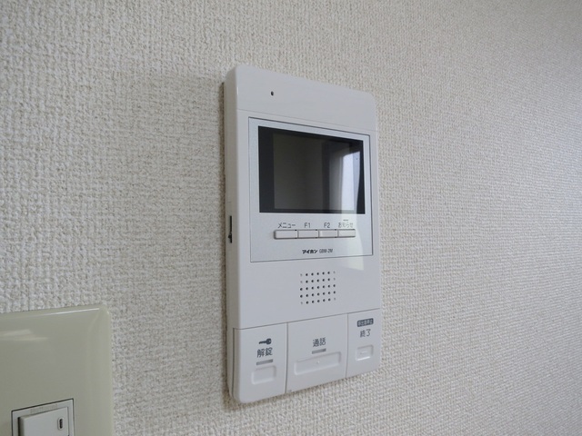 セキュリティ　モニター付きインターホン♪