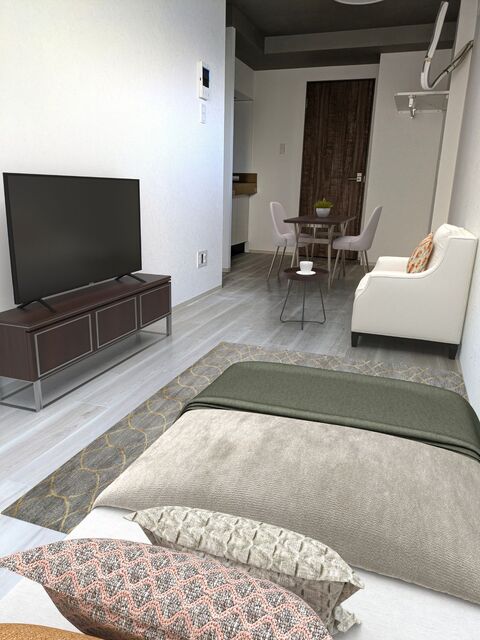 居室・リビング　ＣＧステージング画像（家具類は付属しません）
