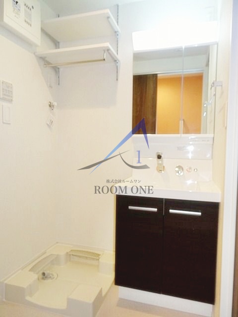 洗面設備　洗面台です。