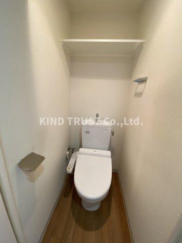 トイレ　ゆったりとした空間のトイレです