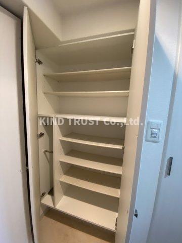 収納　大きなスペースがあり、収納には困りません