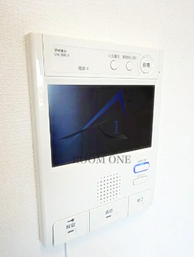 セキュリティ　モニター付きインターホンです。