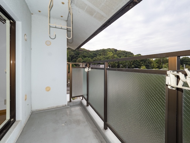 バルコニー　西面バルコニー