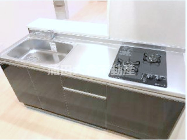 キッチン　2口ガスカウンターキッチン
