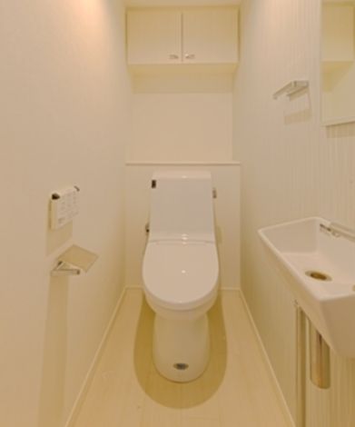トイレ　清潔感のあるトイレです