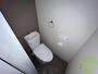 トイレ　トイレは温水洗浄便座です。思わず長居してしまいそうです。