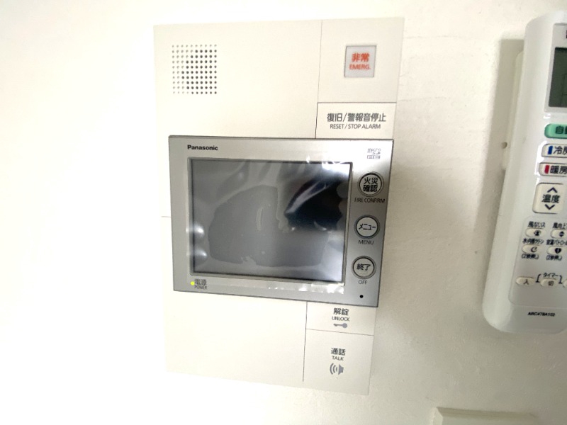 セキュリティ　来客時に活躍です。