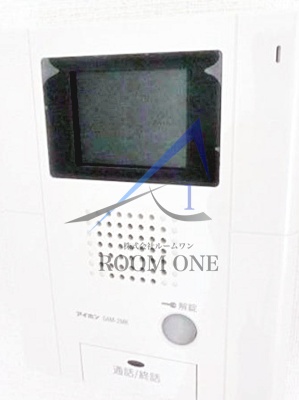 セキュリティ　モニター付きインターホンです。