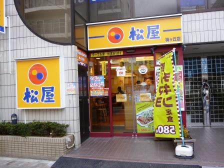 飲食店　松屋梅ヶ丘店（飲食店）まで539m