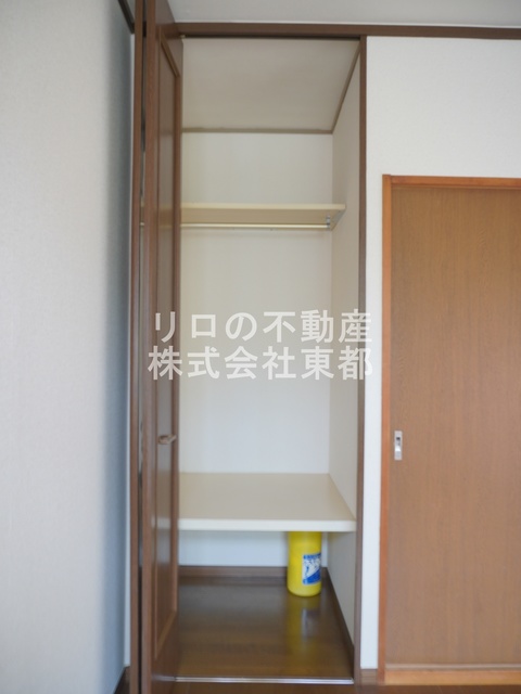 収納　奥行のある収納付です！増えがちな荷物をスッキリ収納できます！