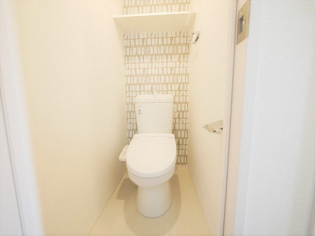 トイレ　ゆったりとした空間のトイレです