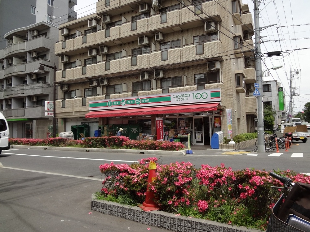 コンビニ　ローソンストア100（コンビニ）まで264m