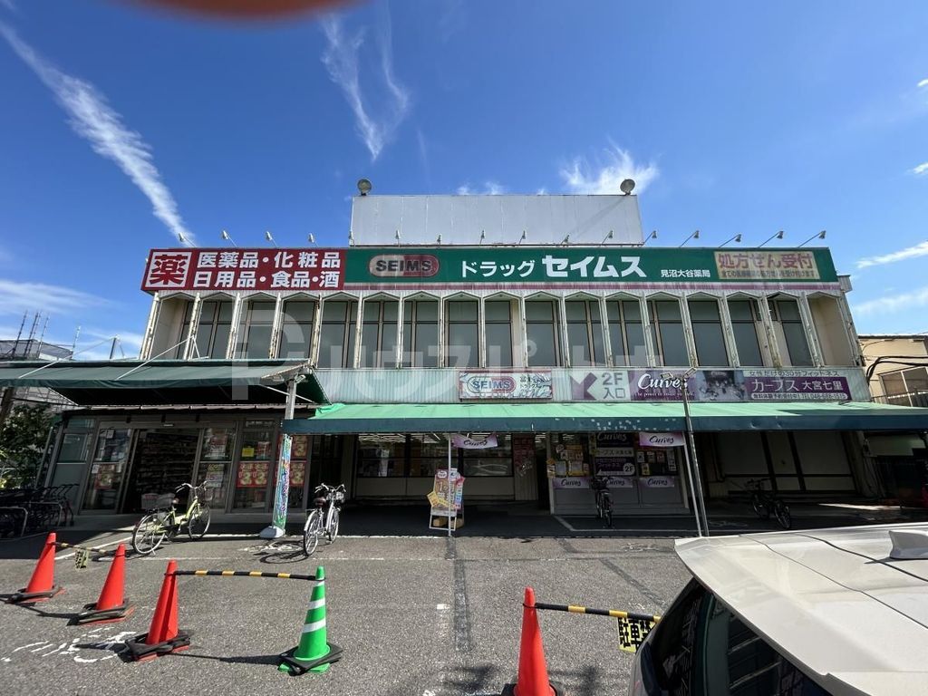 ドラックストア　ドラッグセイムス見沼大谷店（ドラッグストア）まで440m