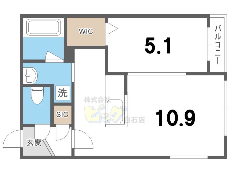 SHU RESIDENCE菊水の間取り写真