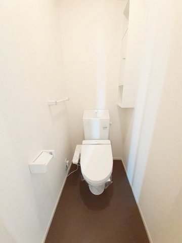 トイレ　ゆったりとした空間のトイレです