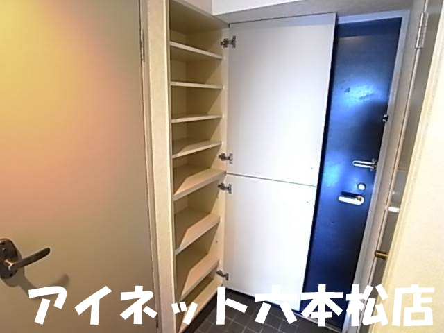 玄関　玄関収納もたっぷりでいいですね。