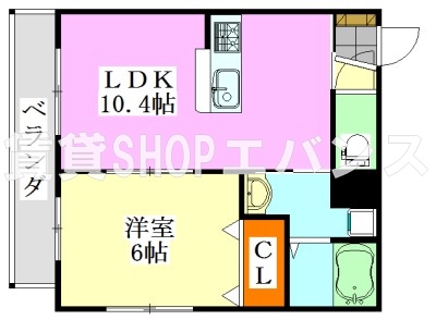 アプローズの間取り写真