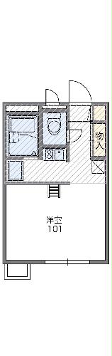 レオパレス仁豊野の間取り写真