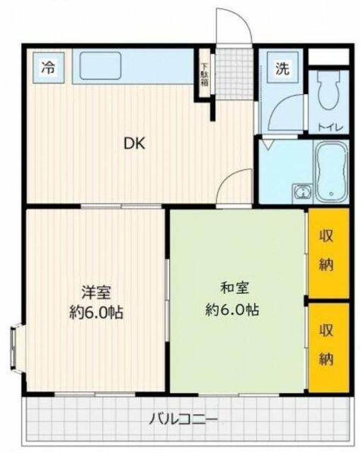 エステート小山第一の間取り写真