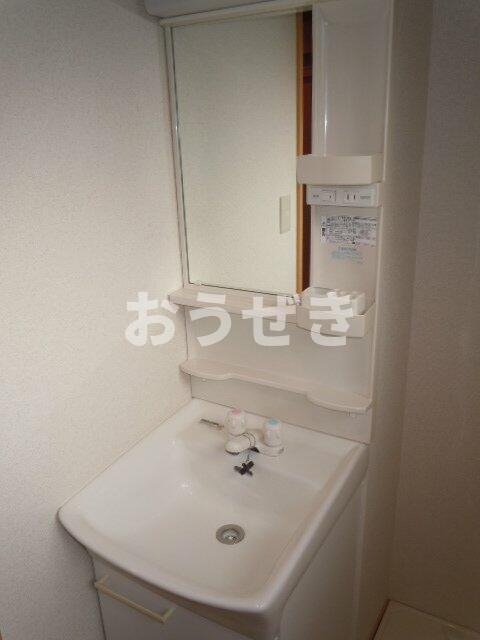 洗面設備　※同室タイプの写真です。