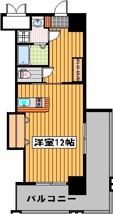 ロイヤル渡辺通IIの間取り写真