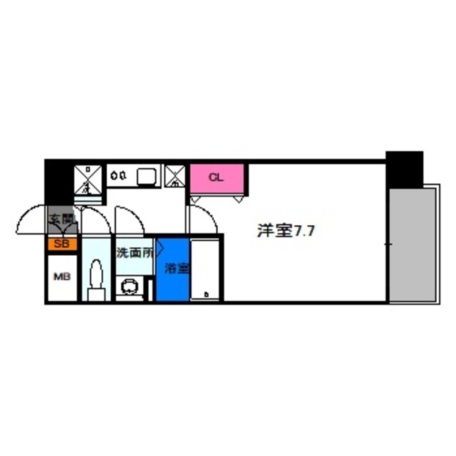 インザグレイス桜ノ宮の間取り写真