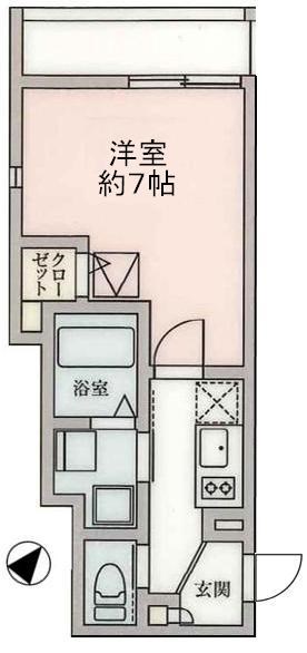 UNISON神宮前の間取り写真