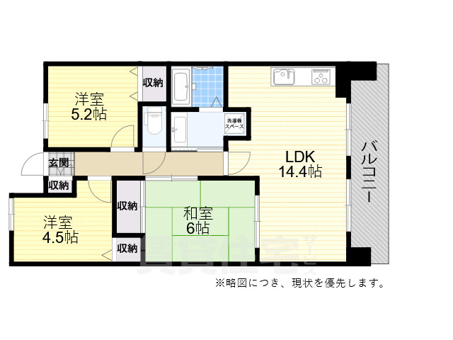 ＪＲ山陽本線 垂水駅 徒歩15分 12階建 築24年の間取り写真