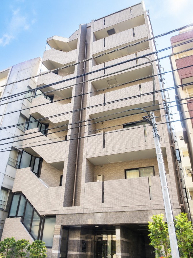 建物外観　★外壁タイル張り★