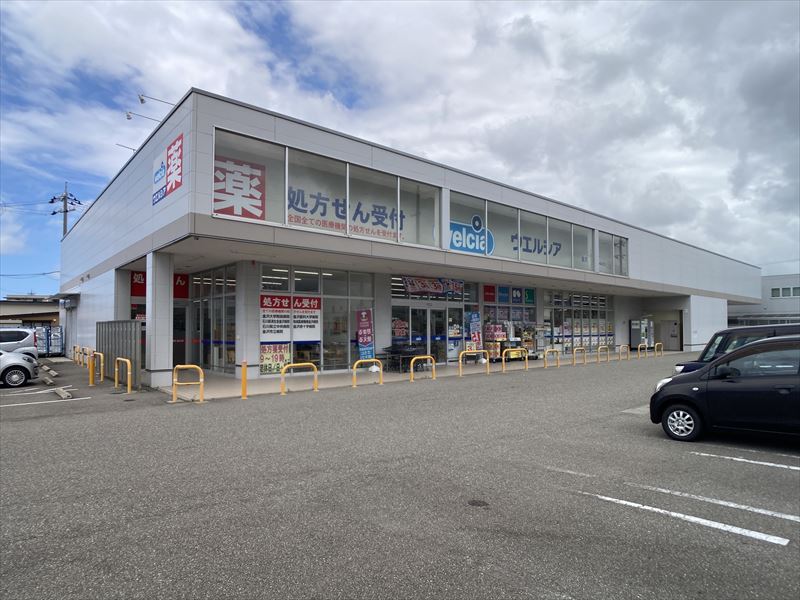 ドラックストア　ウエルシア金沢直江店（ドラッグストア）まで522m
