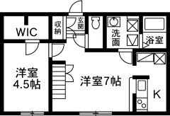 プリマ前橋朝倉の間取り