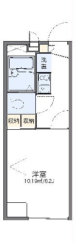 レオパレス八坂の間取り