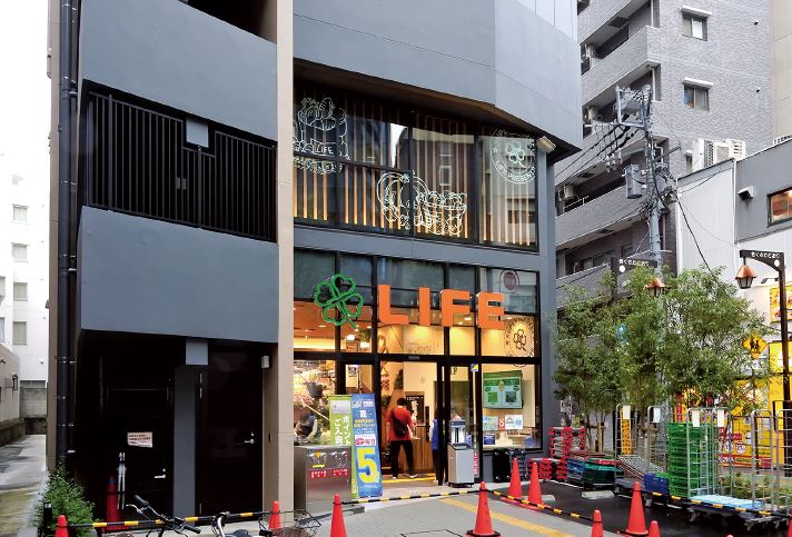 スーパー　ライフ本郷三丁目駅前店（スーパー）まで451m