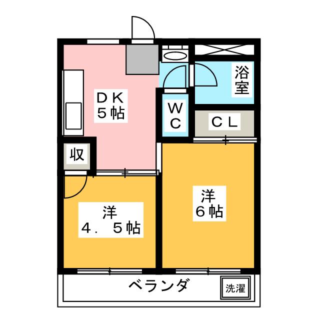 橋本ビルの間取り