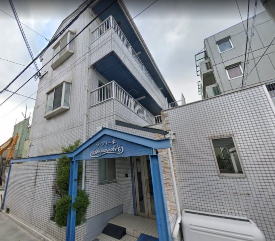 堺市東区北野田のマンションの建物外観